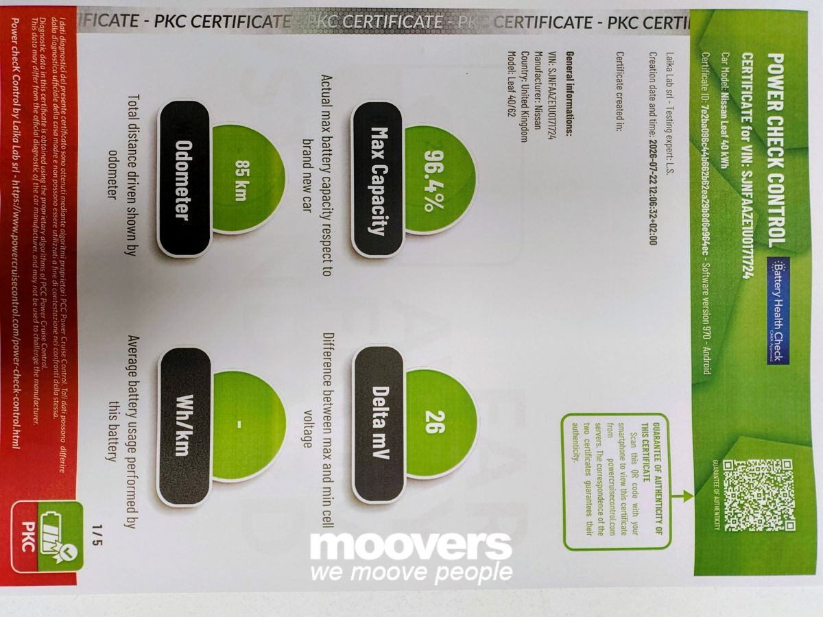 NISSAN Leaf Acenta 40 kWh