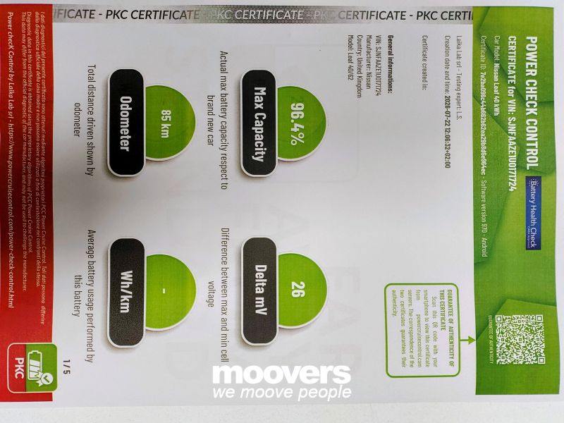 NISSAN Leaf Acenta 40 kWh